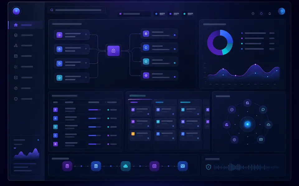 Custom Software interface preview