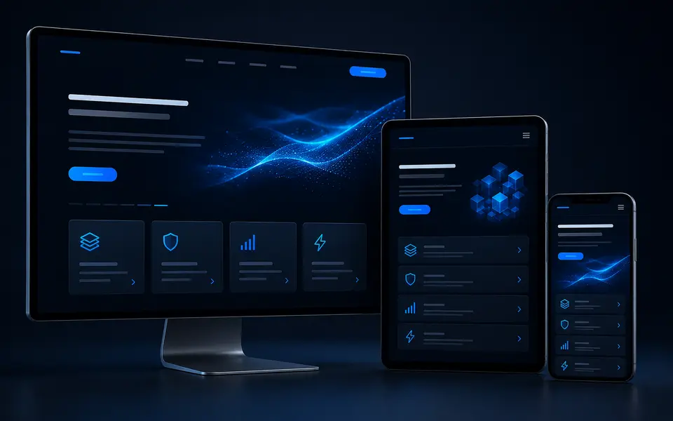 Web Design & Development interface preview