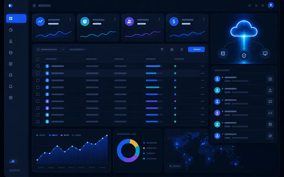 Web Applications interface preview
